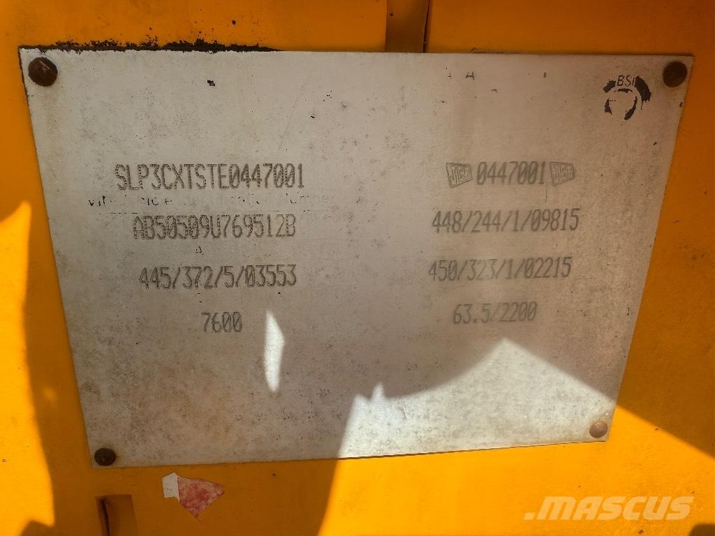 JCB 3CX Sitemaster Экскаваторы-погрузчики