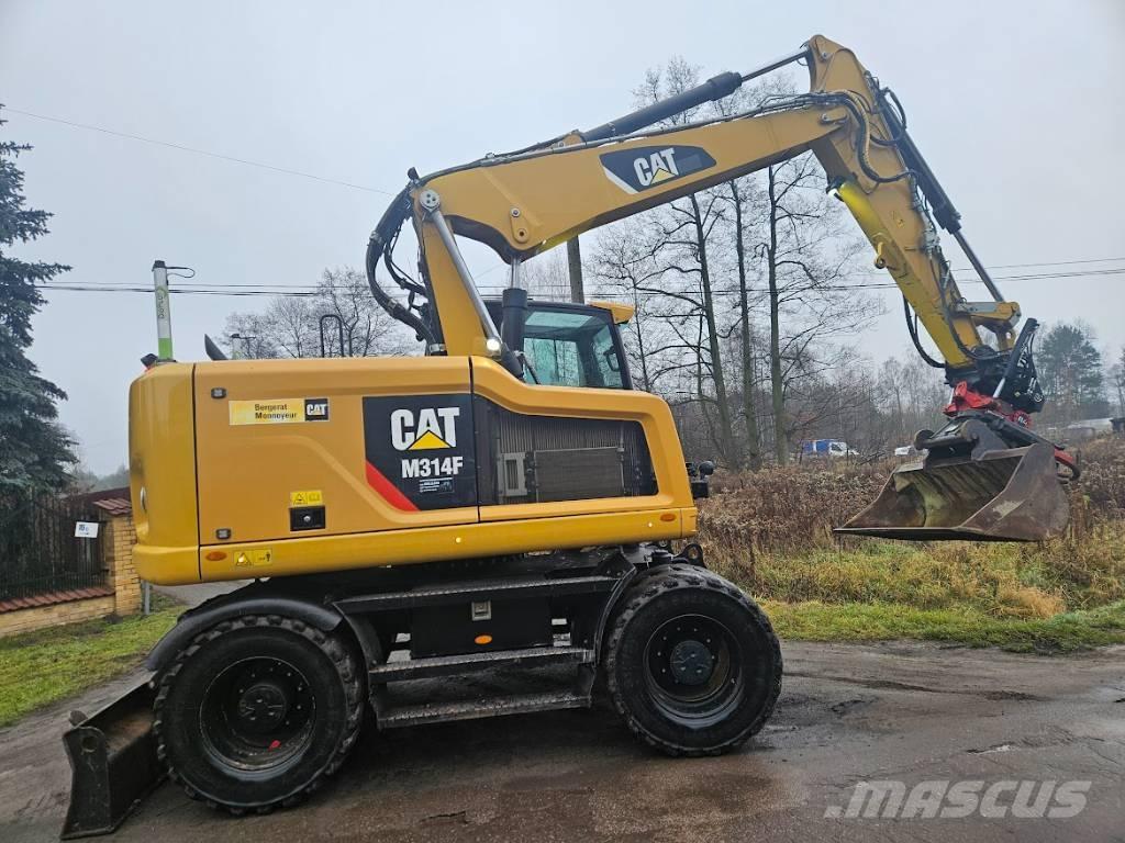 CAT m 314 F Колёсные экскаваторы