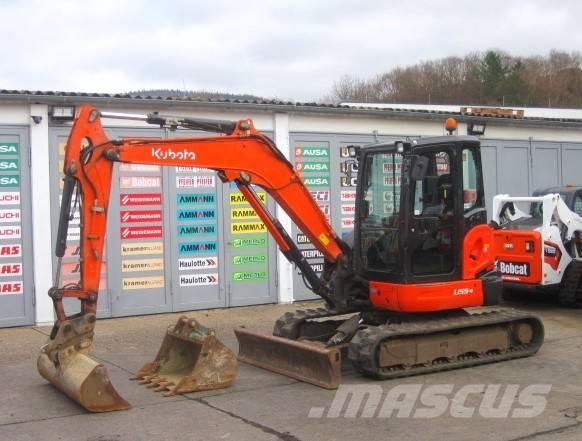 Kubota U55-4 Мини-экскаваторы
