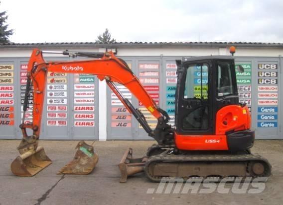 Kubota U55-4 Мини-экскаваторы