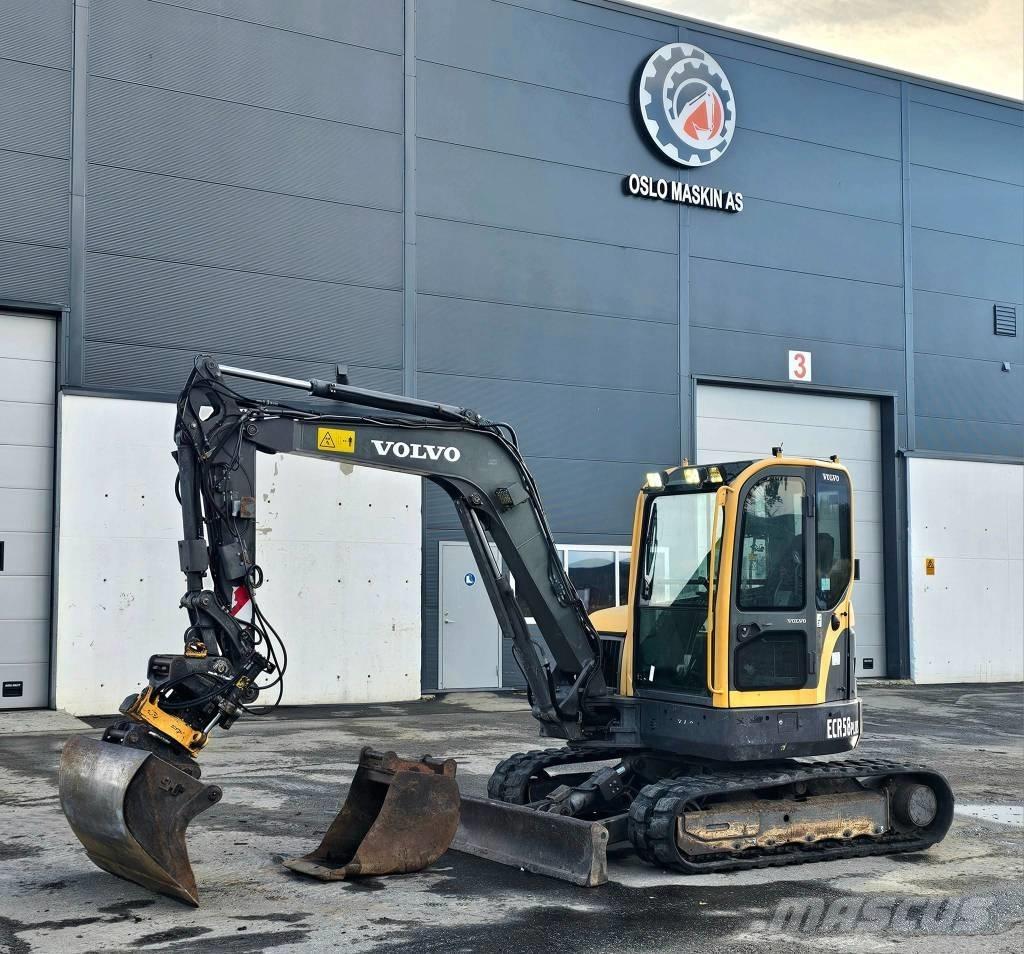 Volvo ECR 58 plus Малые экскаваторы 7т-12т