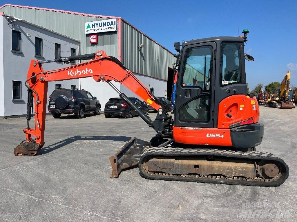 Kubota U 55-4 Мини-экскаваторы