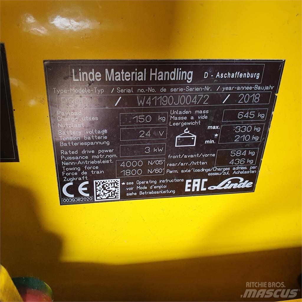 Linde P30C Складские электротягачи