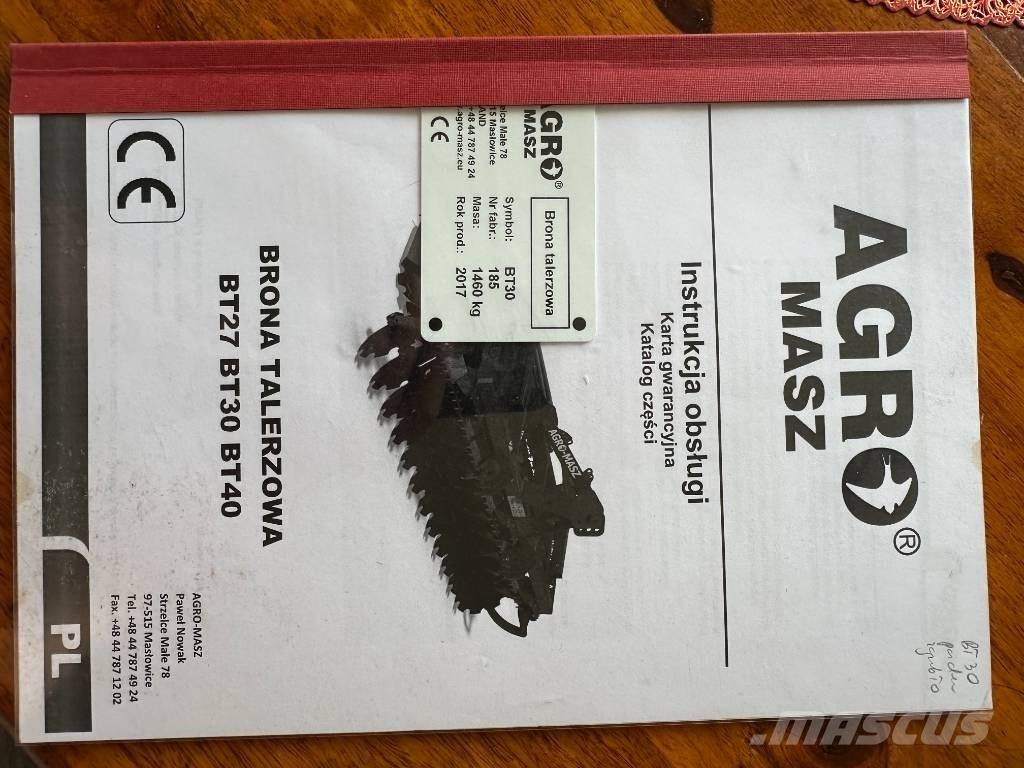 Agro-Masz BT30 Дисковые бороны