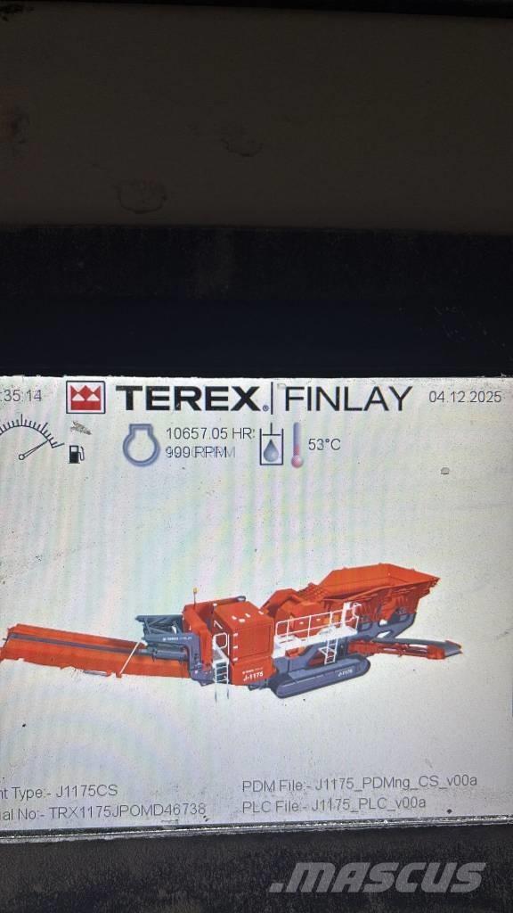 Terex Finlay J1175 Дробилки