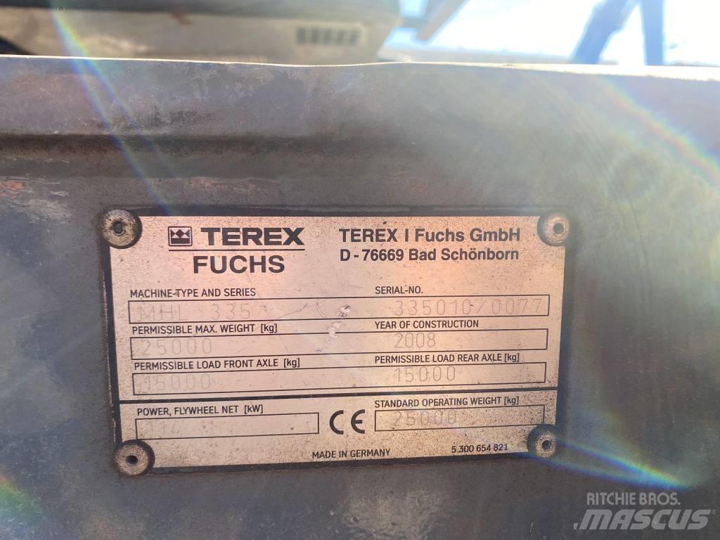 Fuchs MHL 335 Перегружатели металлолома/промышленные погрузчики