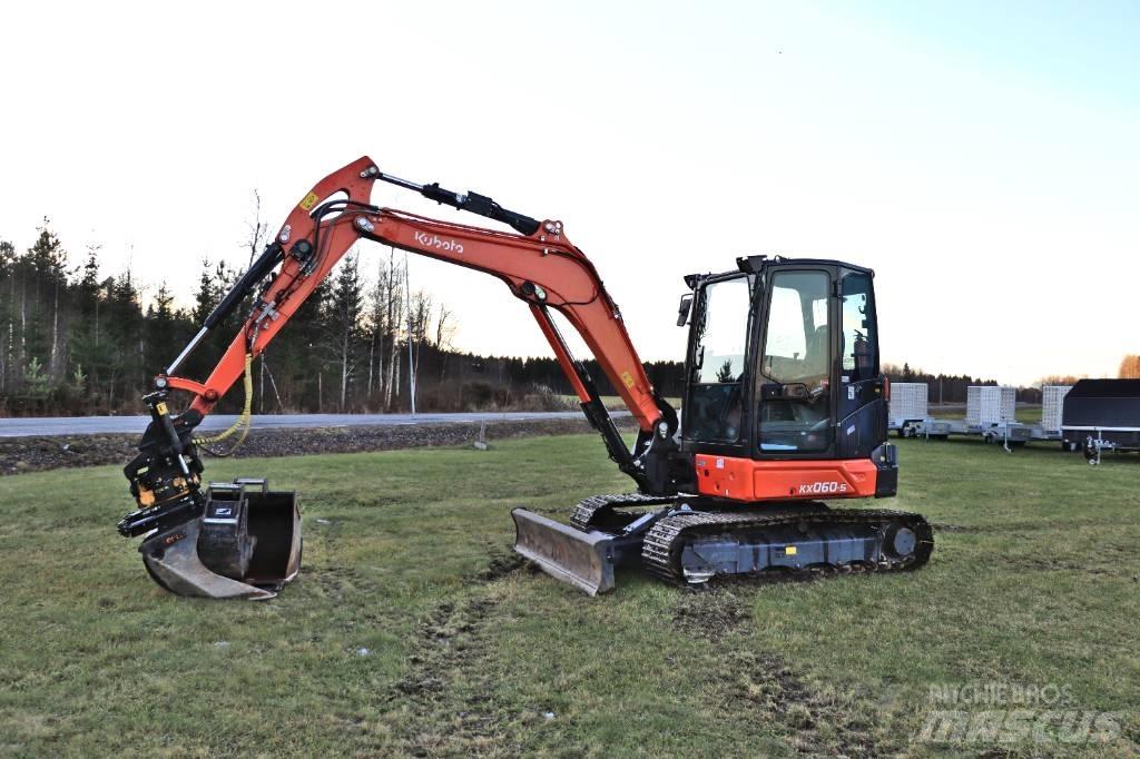 Kubota KX060-5 Мини-экскаваторы