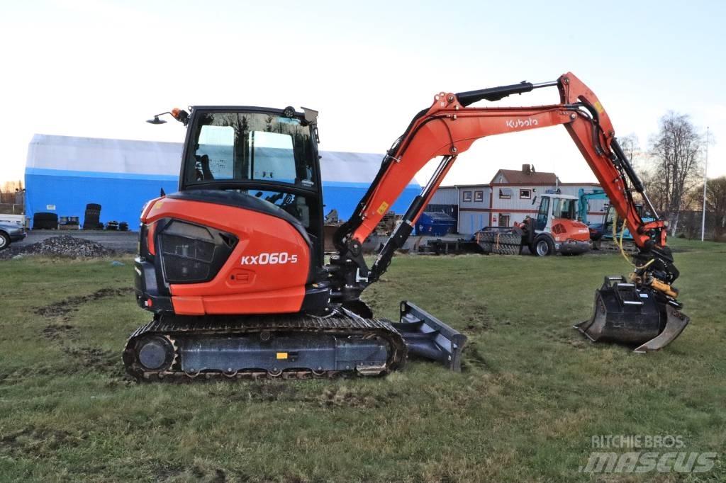 Kubota KX060-5 Мини-экскаваторы