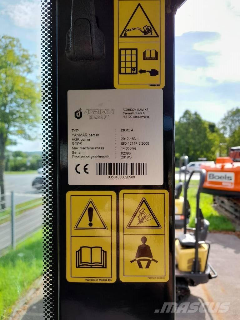 Yanmar SV120-2PB Малые экскаваторы 7т-12т