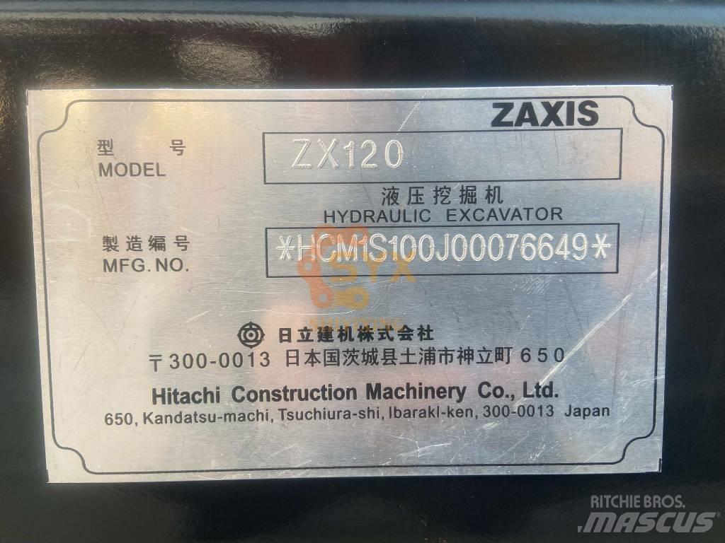 Hitachi ZX 120 Гусеничные экскаваторы