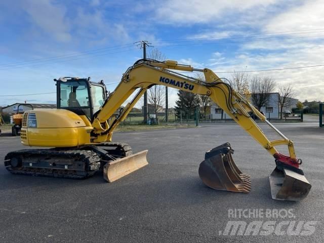 Komatsu PC 80 MR Малые экскаваторы 7т-12т