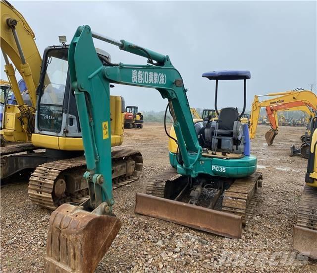Komatsu PC35MR-1 Мини-экскаваторы