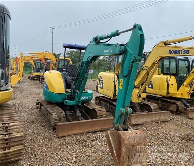 Komatsu PC35MR-1 Мини-экскаваторы