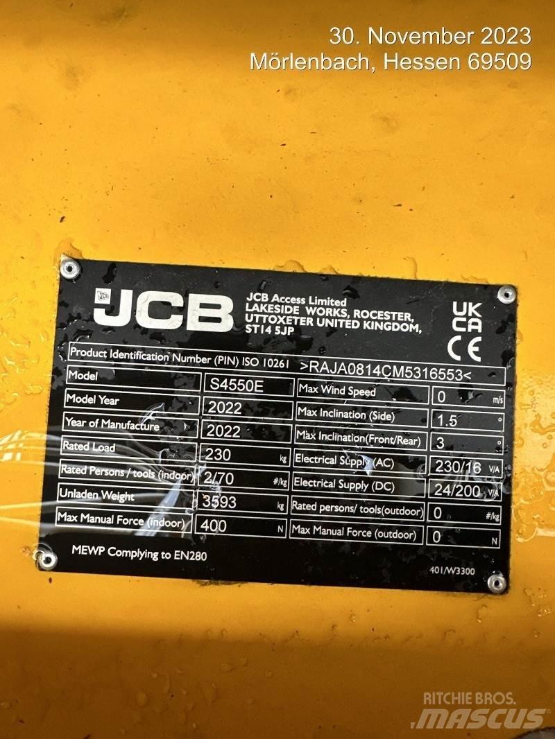 JCB S4550E Ножничные подъемники