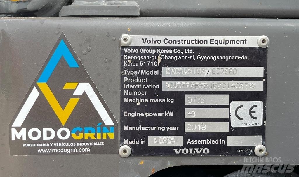 Volvo ECR 88 Мини-экскаваторы
