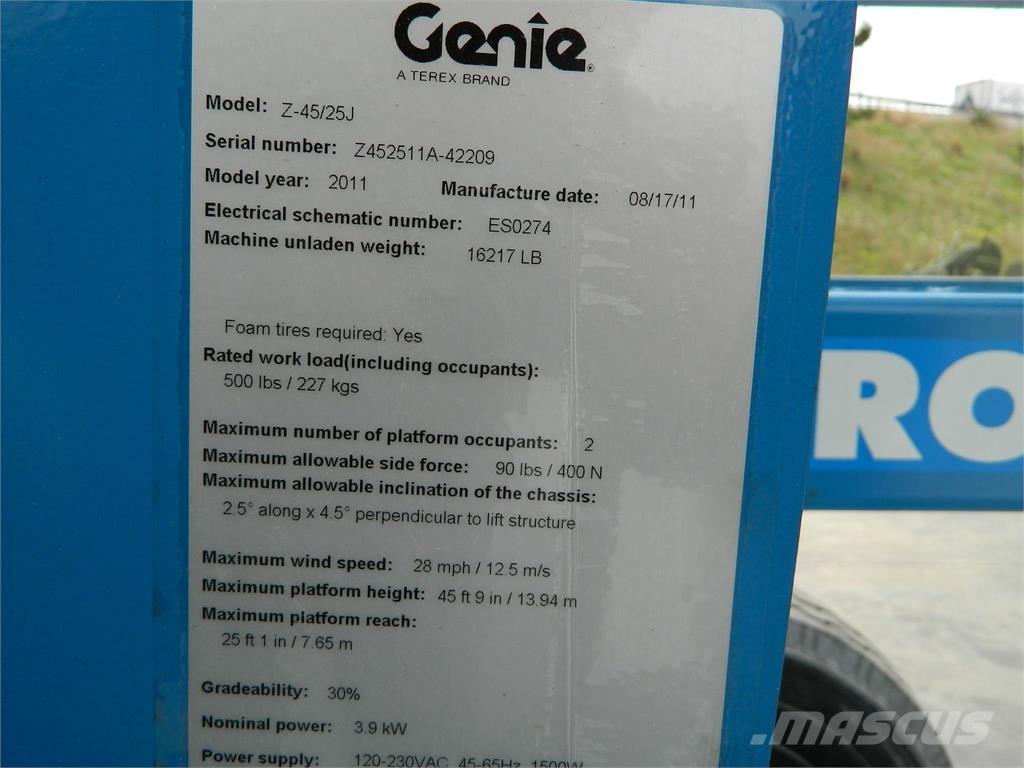Genie Z45 25JDC Коленчатые подъемники