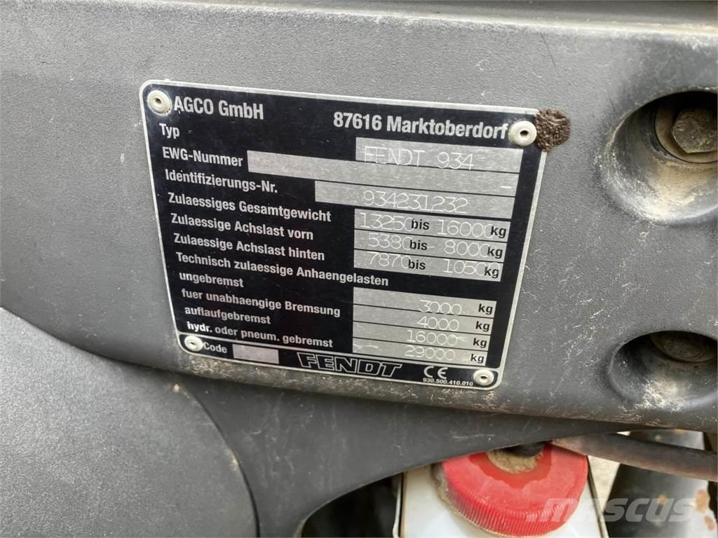 Fendt 936 Vario Трактора