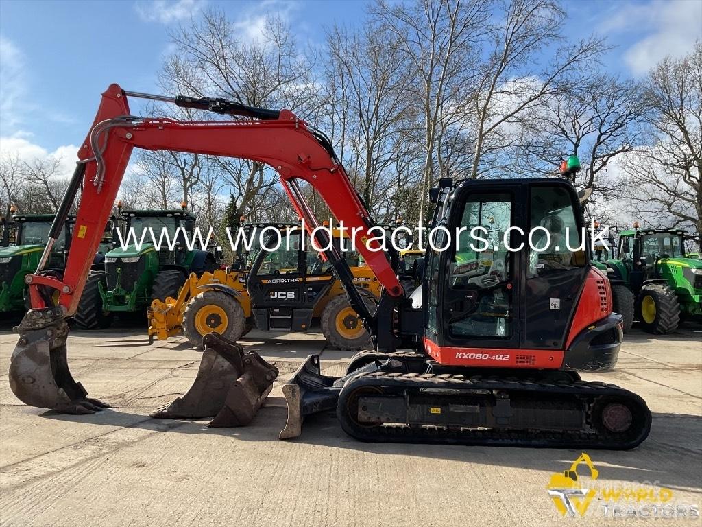Kubota KX 080-4 Малые экскаваторы 7т-12т