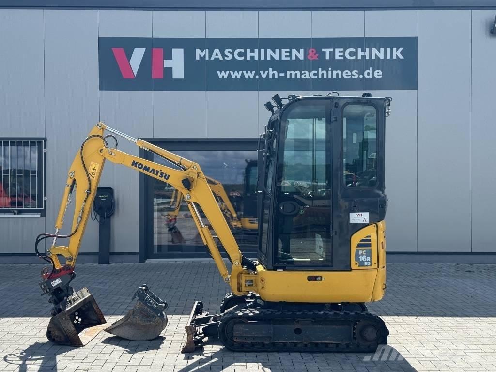 Komatsu PC 16 R-3HS Мини-экскаваторы