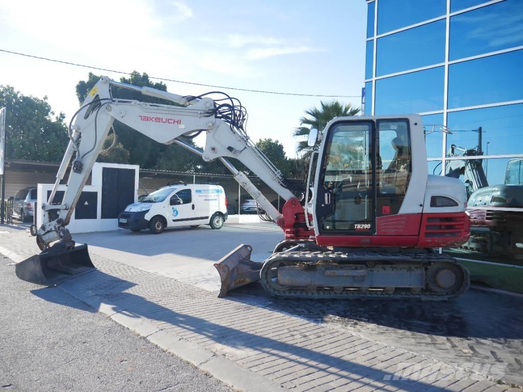 Takeuchi TB 290 Малые экскаваторы 7т-12т