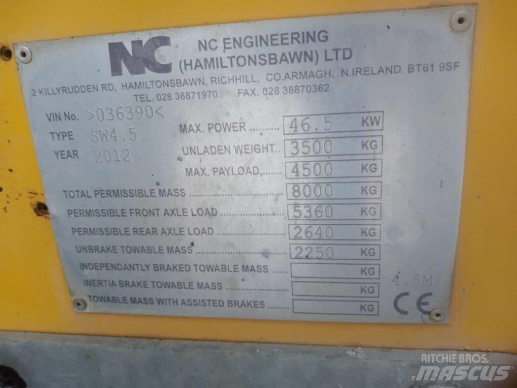 NC SW 4.5 Шарнирно-сочленённые самосвалы