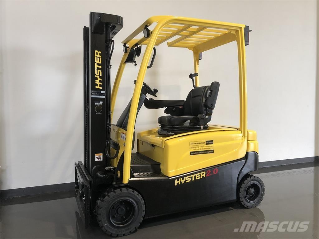 Hyster J2.0XN (LWB) Электропогрузчики