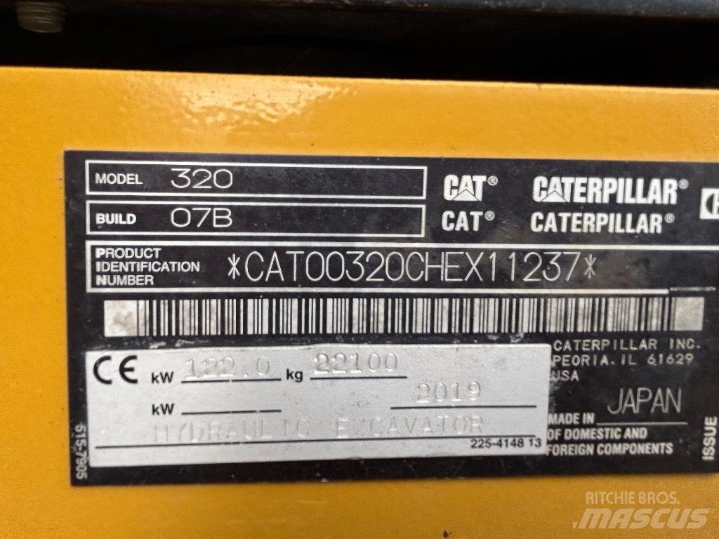 CAT 320 Гусеничные экскаваторы