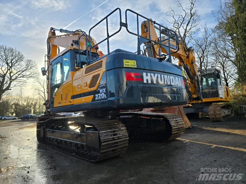 Hyundai HX220L Гусеничные экскаваторы