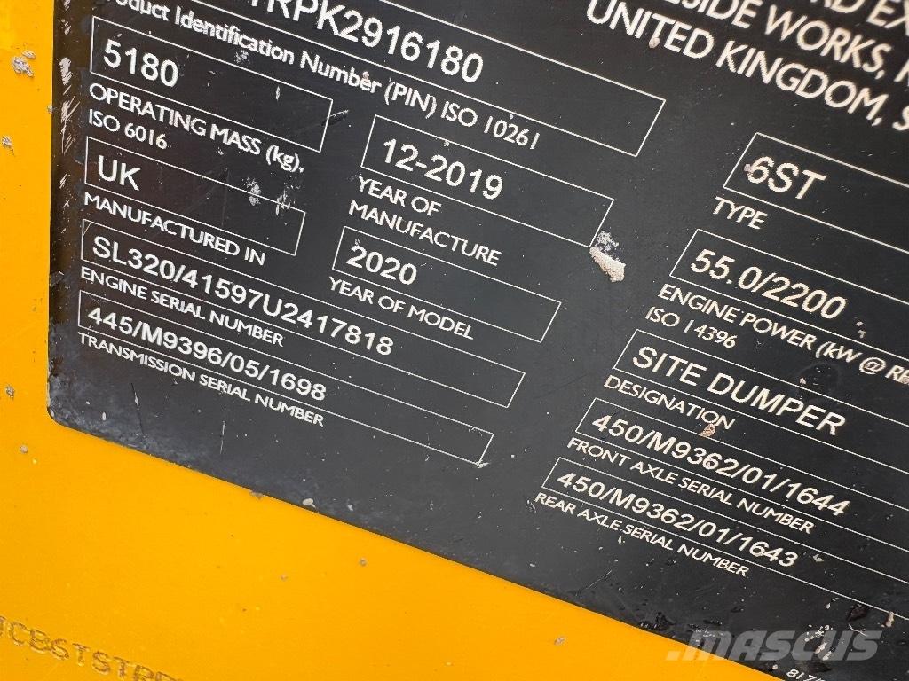 JCB 6 ST Мини-самосвалы
