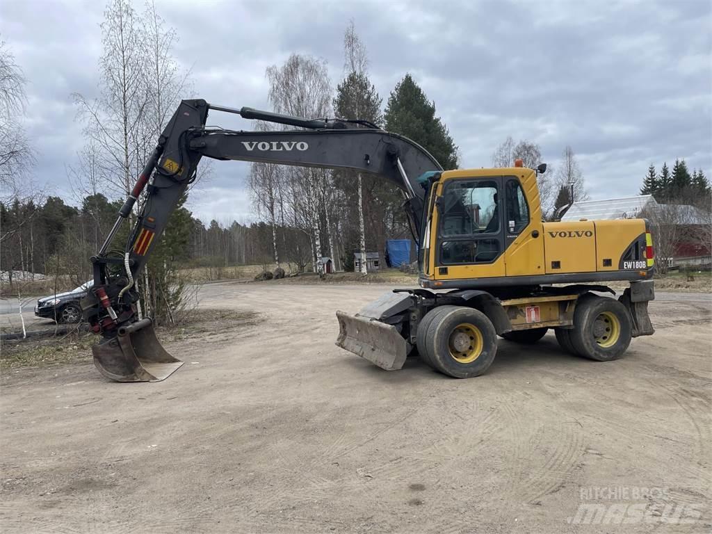 Volvo EW 180 B Колёсные экскаваторы