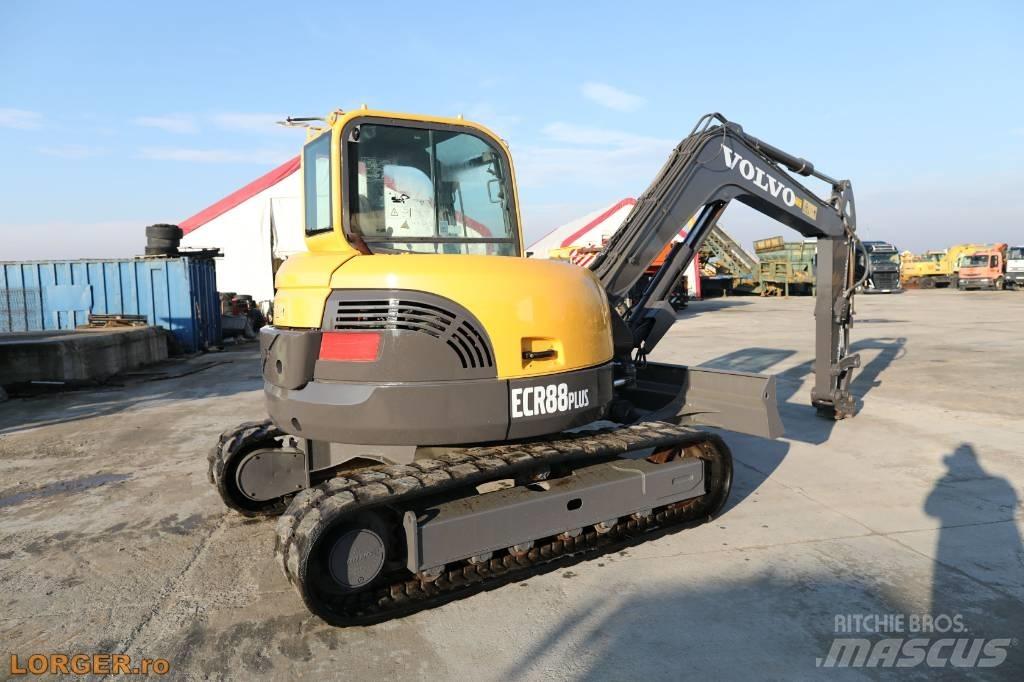 Volvo ECR 88 PLUS Малые экскаваторы 7т-12т