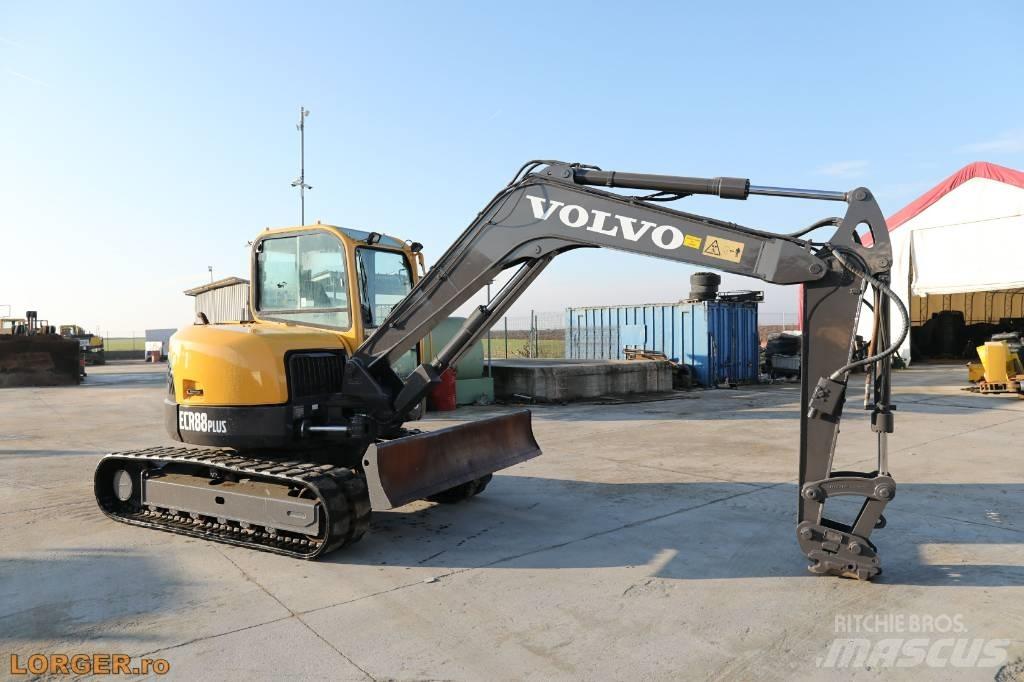 Volvo ECR 88 PLUS Малые экскаваторы 7т-12т