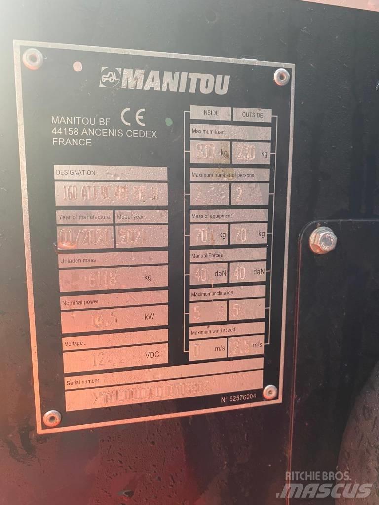 Manitou 160 ATJ Коленчатые подъемники