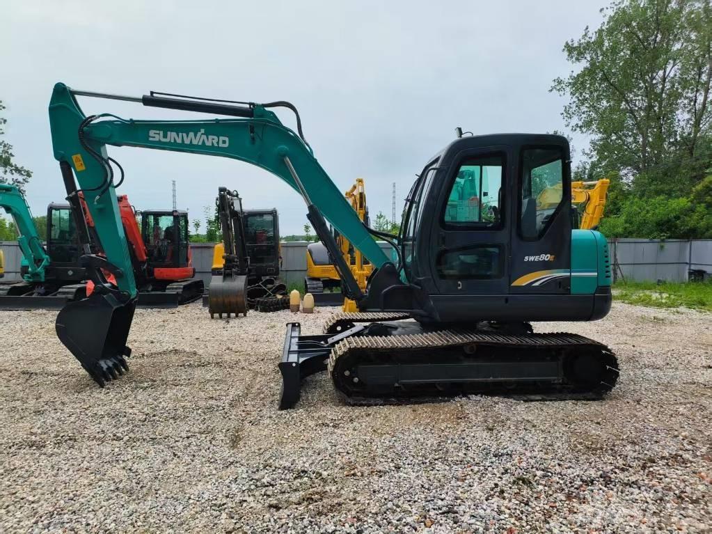 Sunward SWE 80 E Малые экскаваторы 7т-12т