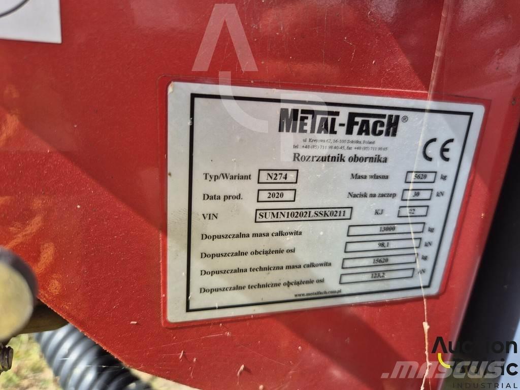 Metal-Fach N274 Разбрасыватели органических удобрений