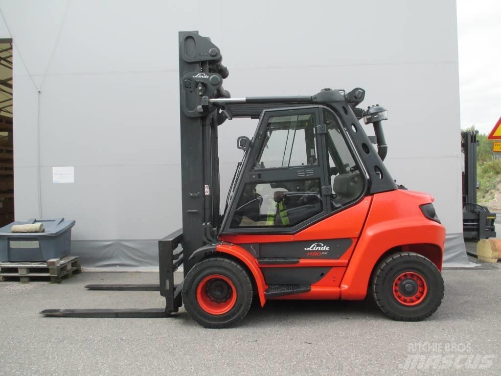 Linde H80D Дизельные погрузчики