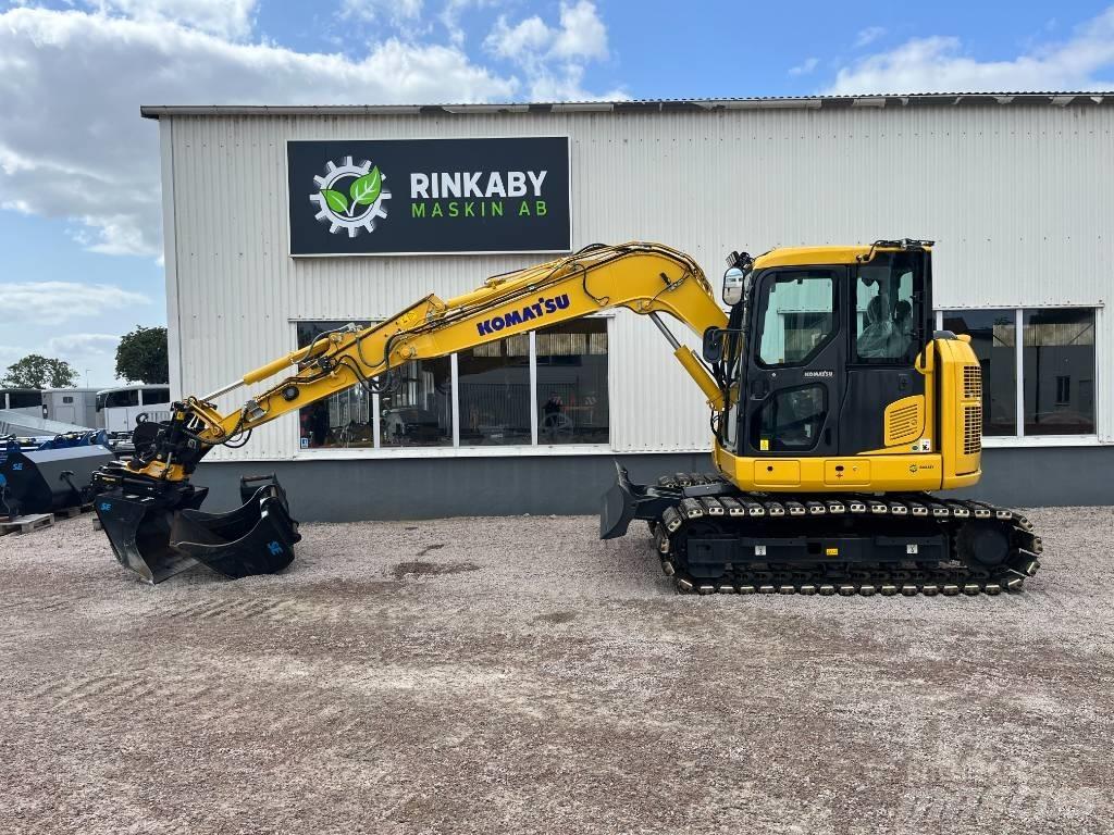Komatsu PC78US-11E0 Малые экскаваторы 7т-12т