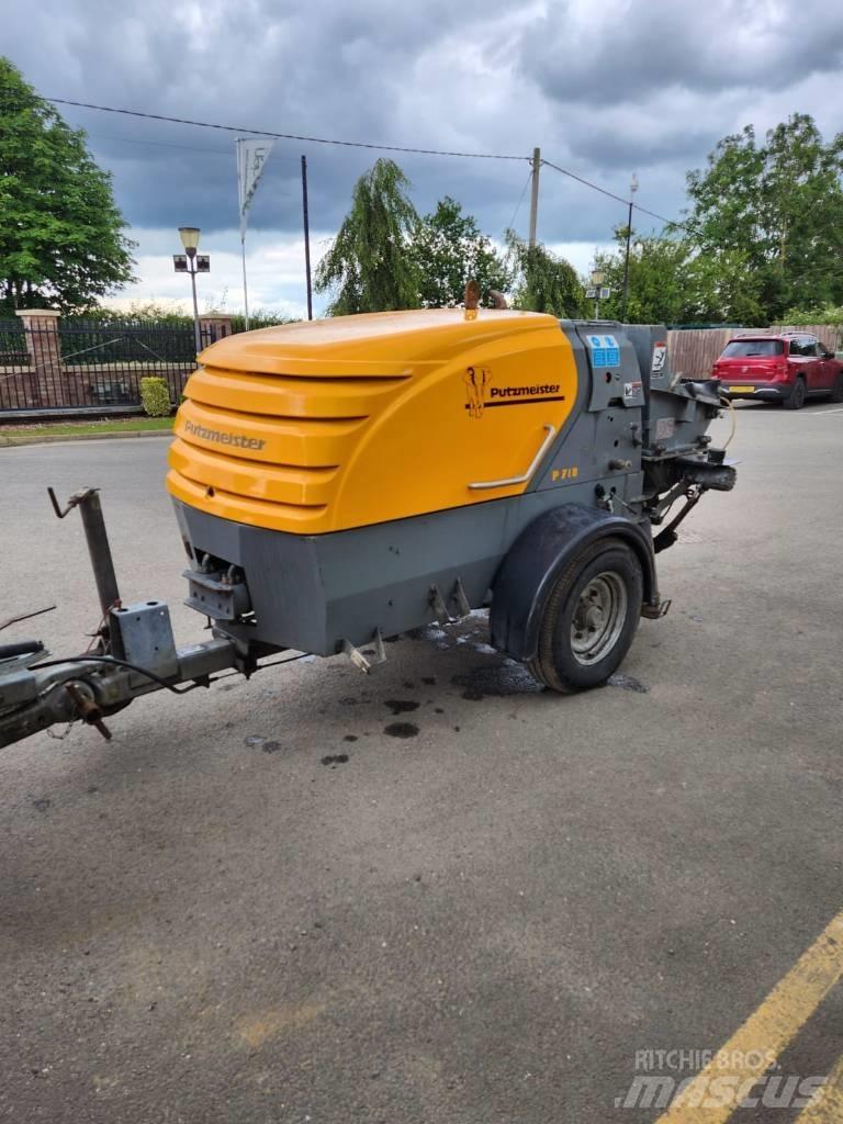 Putzmeister P 718 Шнековые насосы