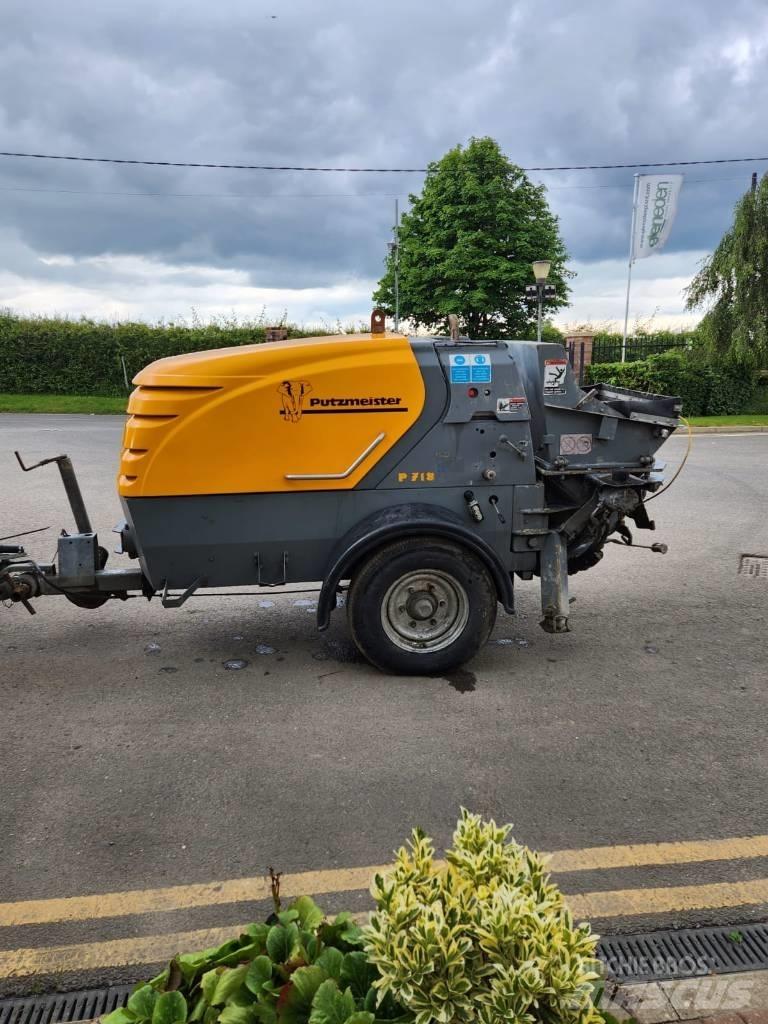 Putzmeister P 718 Шнековые насосы