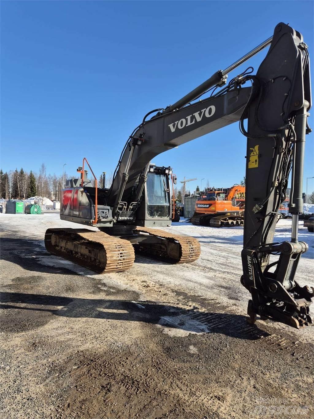 Volvo EC220EL Гусеничные экскаваторы