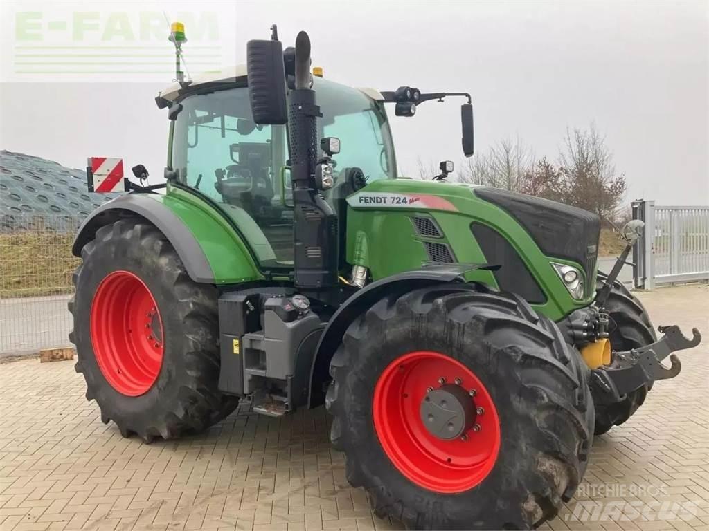 Fendt 724 s4 profi+ Трактора