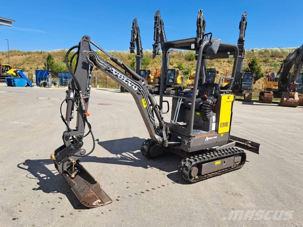 Volvo ECR 18 E Мини-экскаваторы