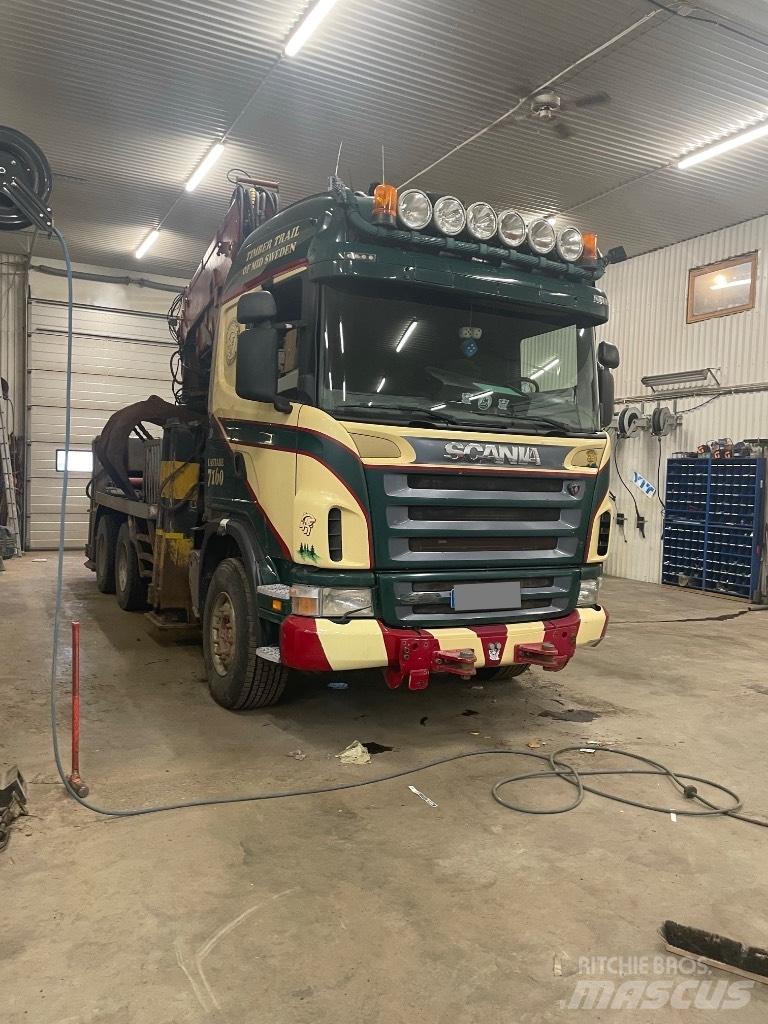 Scania G 420CB Автомобильные краны