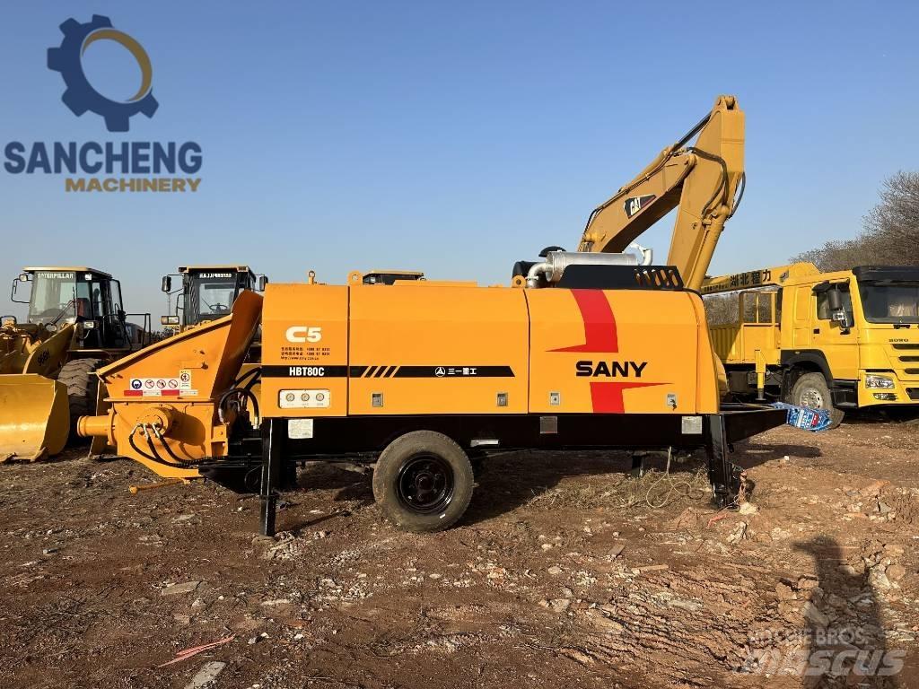 Sany HBT 80 C Бетононасосы
