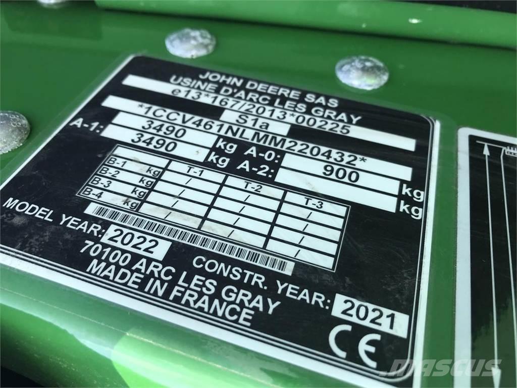 John Deere V461M Рулонные пресс-подборщики