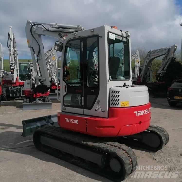 Takeuchi TB153FR Мини-экскаваторы