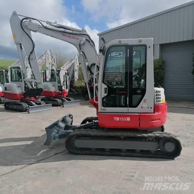 Takeuchi TB153FR Мини-экскаваторы
