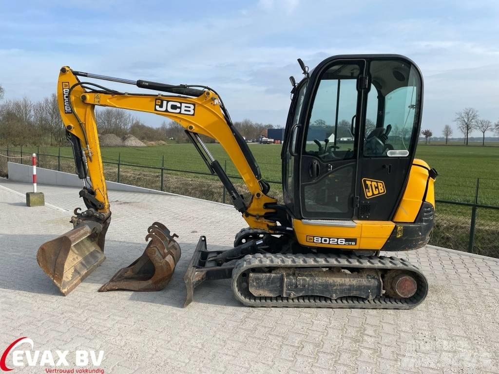 JCB 8026 CTS Мини-экскаваторы