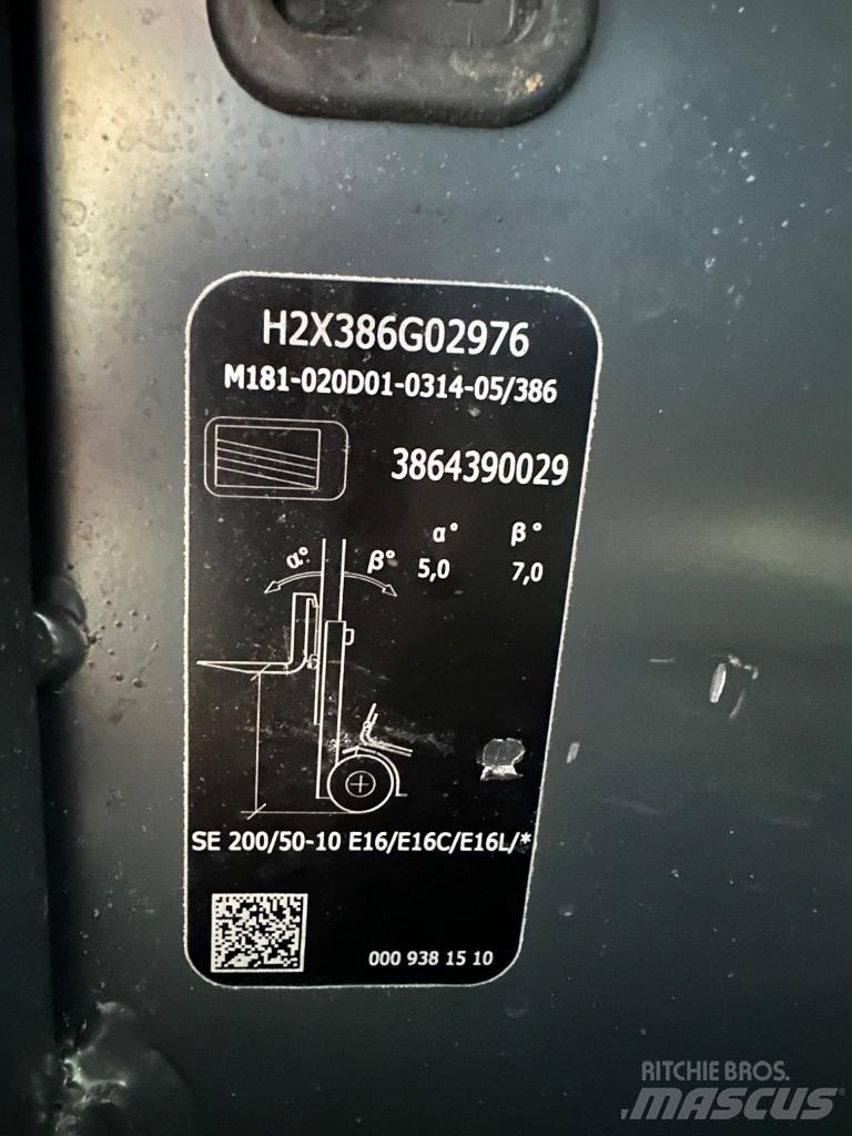 Linde E20L-02 Электропогрузчики