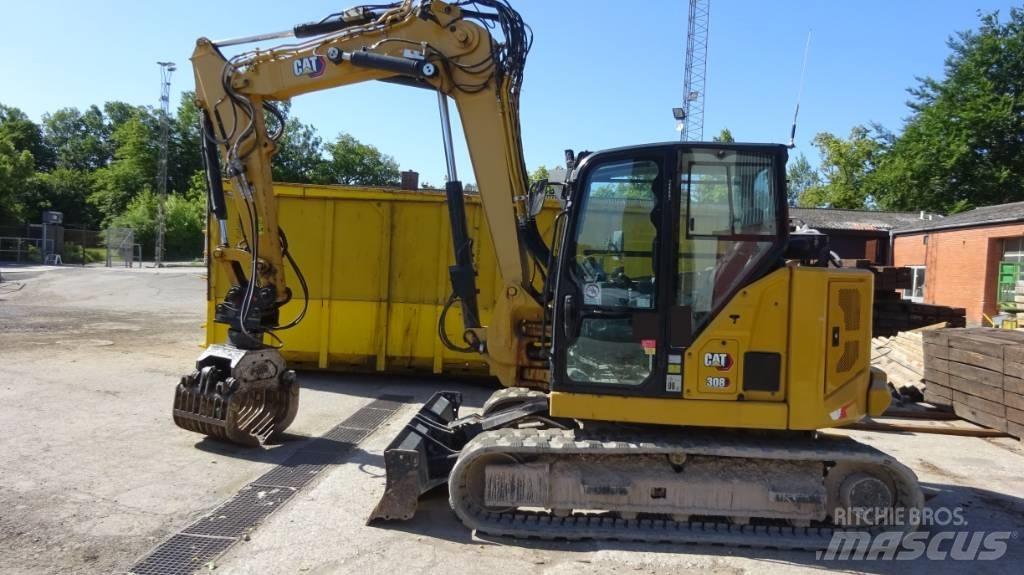 CAT 308 CR Малые экскаваторы 7т-12т